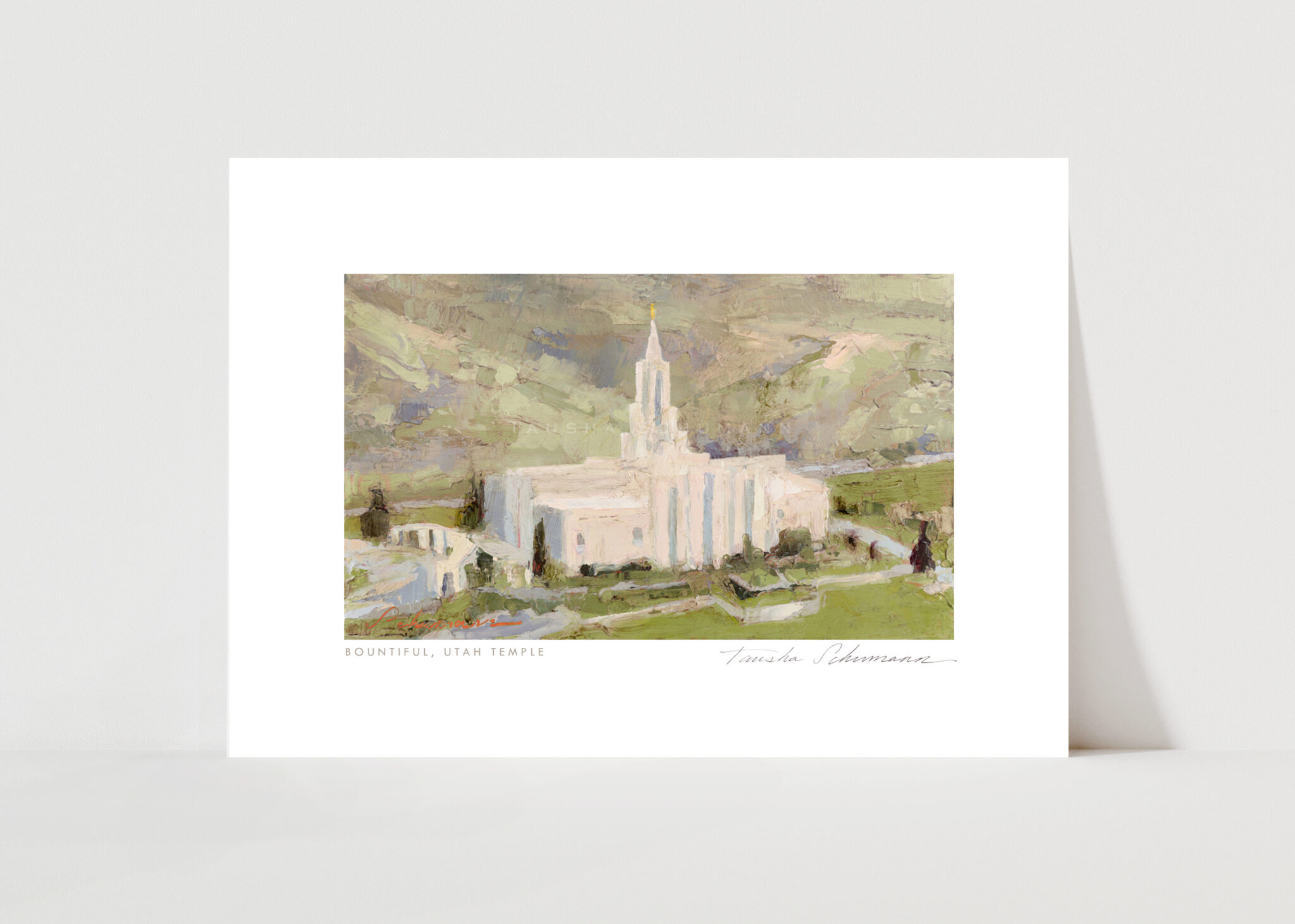 Bountiful Temple Oil Painting Print Tausha Schumann Fine Art